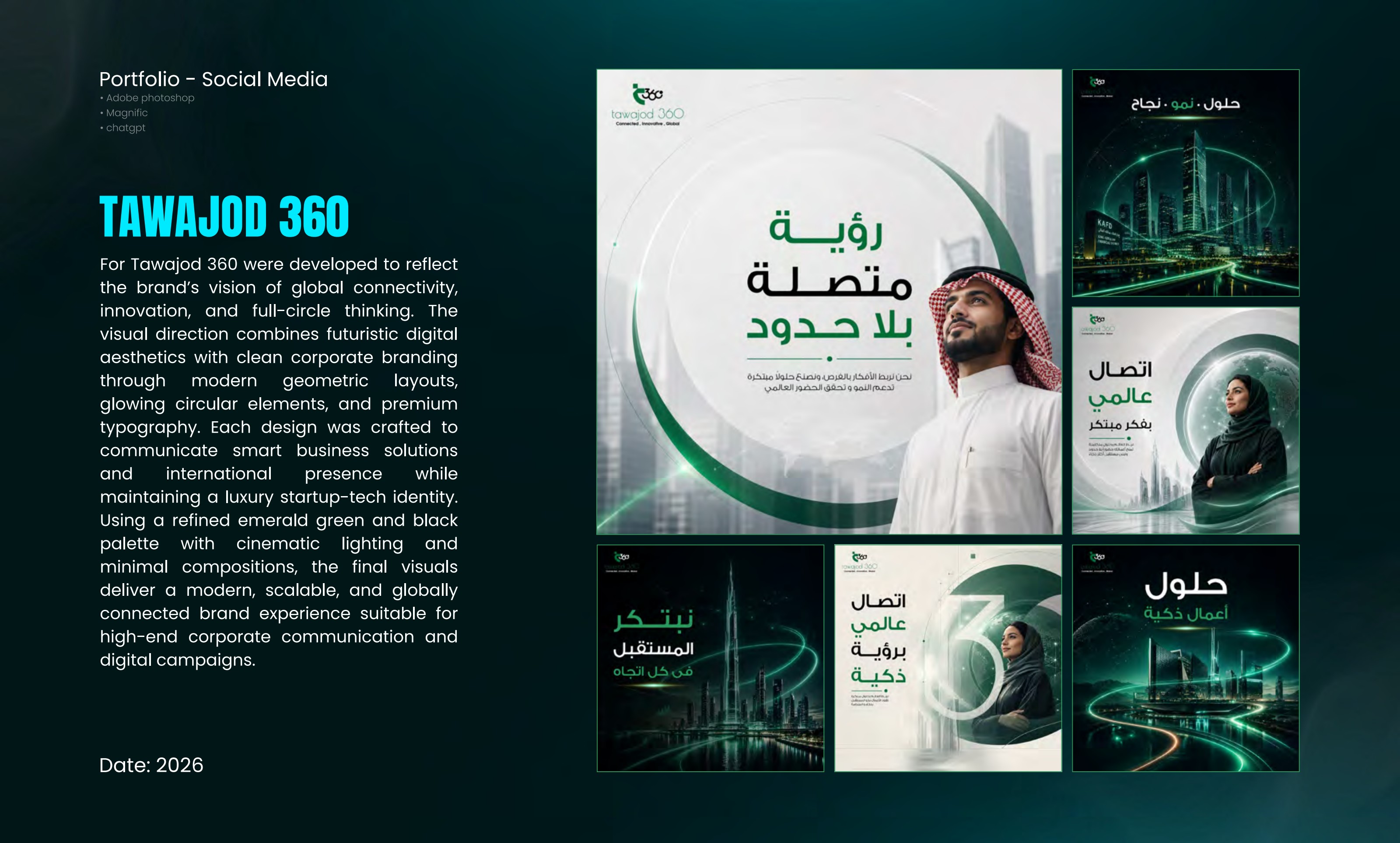 Tawajod 360 — Social Media